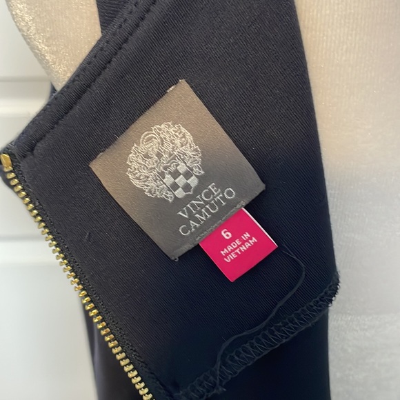 Vince Camuto Fitted Cold Shoulder Dress Size 6 - Picture 4 of 7